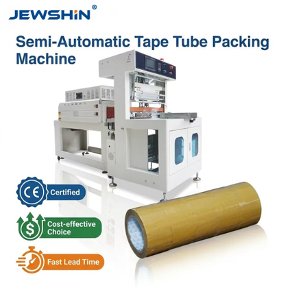 Klebeband-Schrumpfschlauch-Verpackungsmaschine – JX-1010 und JX-1020
